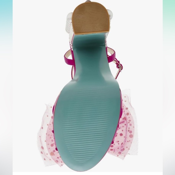 Betsy Johnson woman’s lulu jeweled sandals worn for 1 hour. - Picture 4 of 7